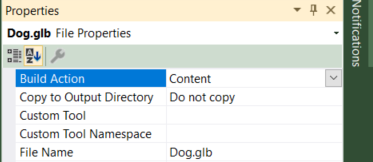 File&rsquo;s Build Action