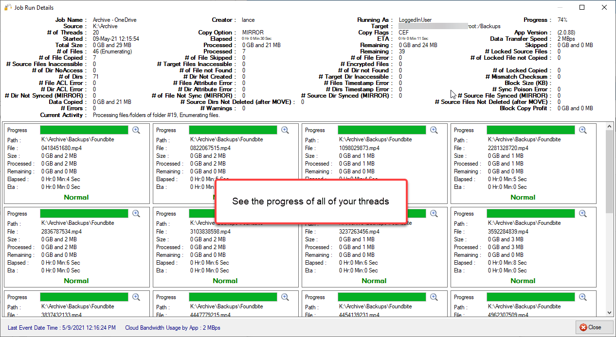 Automatic OneDrive Backup